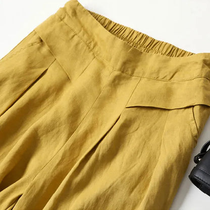 Bellamy High-Waist Wide-Leg Pants – Premium Comfort