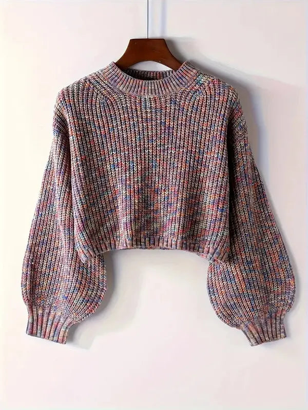 Viona Crop Sweater - view 21