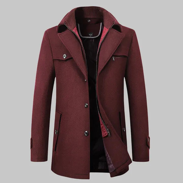 Lero Wool Blend Structured Jacket - view 3
