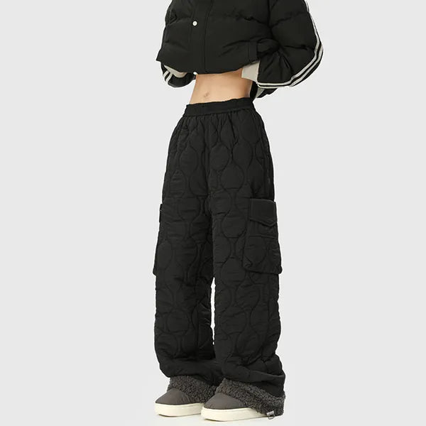 Felita Quilted Wide-Leg Pants - view 3