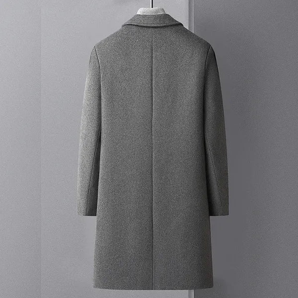 Men's Wool Blend Overcoat - view 3