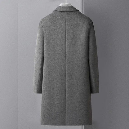 Men's Wool Blend Overcoat - view 3
