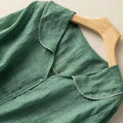 Tiara Linen Blouse - view 3