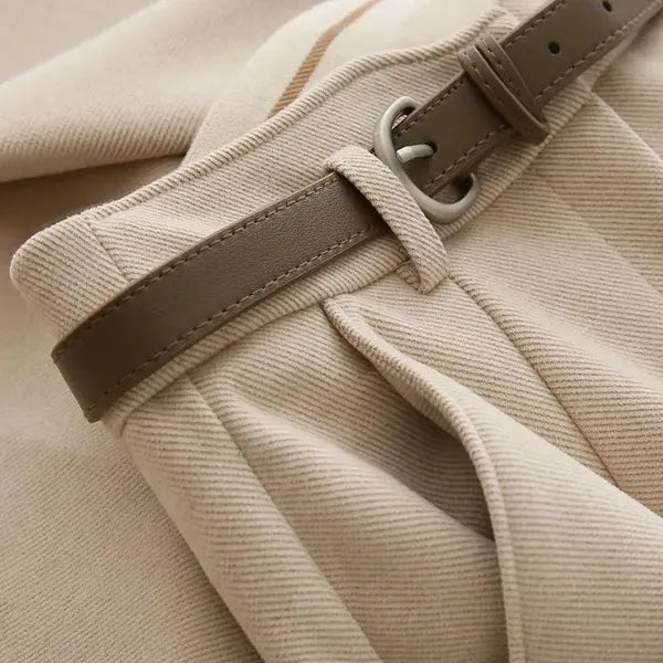 Millie High-Waisted Pleated Trousers - view 3