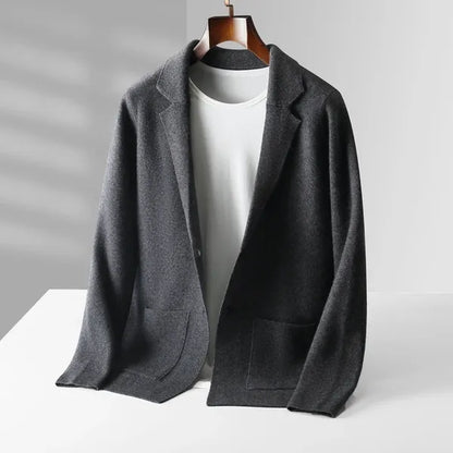 Mica Premium Wool-Blend Slim-Fit V-Neck Cardigan - view 3