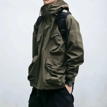 Vercos Water-Resistant Jacket with Hood - view 3