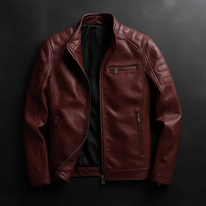 Arctis premium leather zipper jacket – view 3