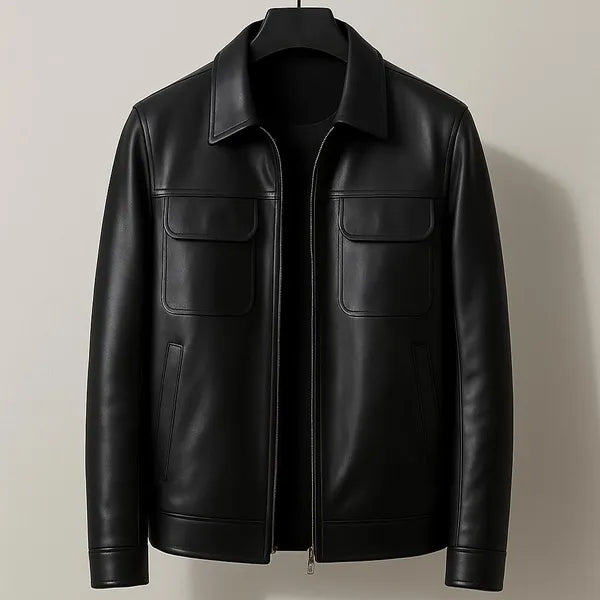 Merrik Leather Jacket - view 3