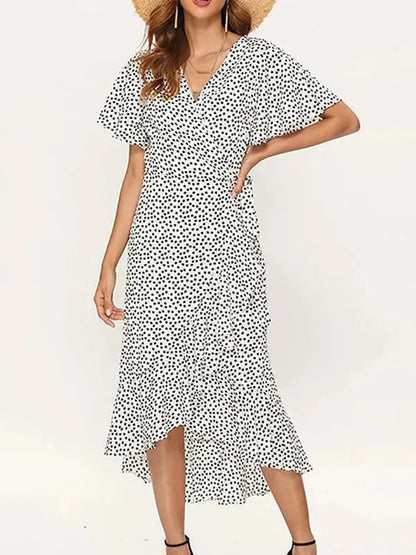 Valeria Floral V-Neck Maxi Dress - view 3