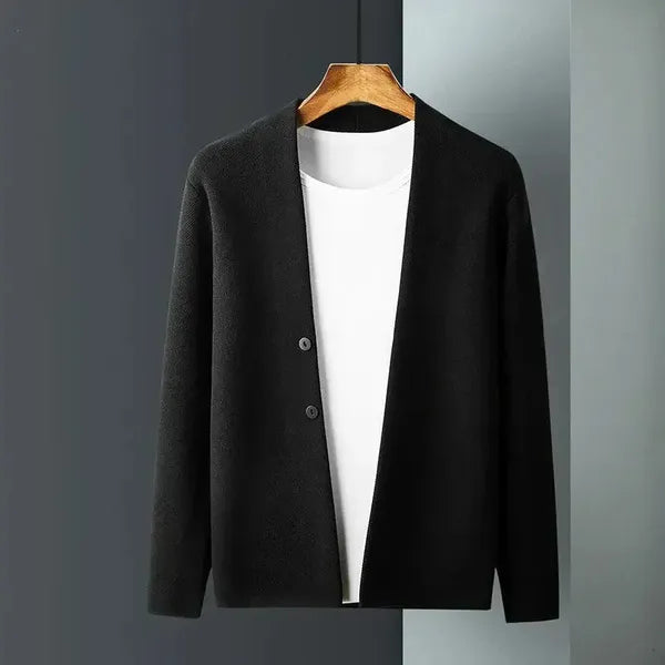 Pavron Ribbed Wool Cardigan - view 3