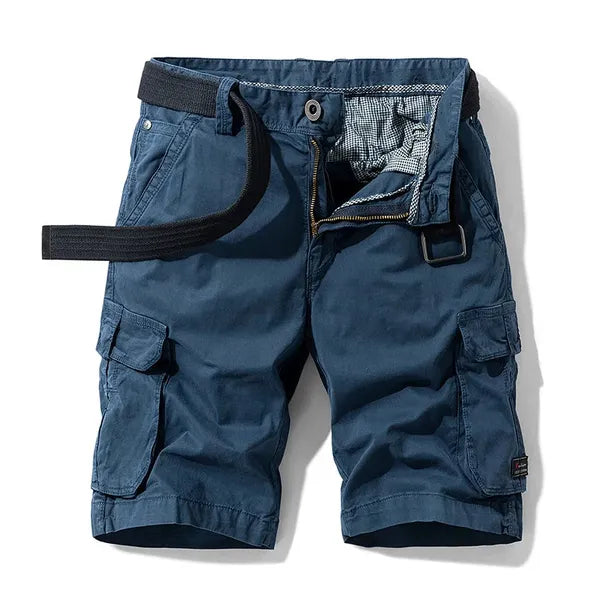 Arlo Premium Cotton Cargo Shorts – view 3