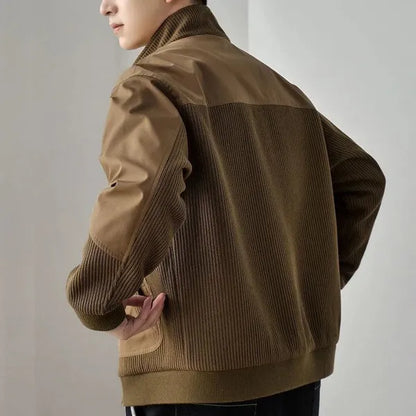 Draven Corduroy Patchwork Jacket - view 3