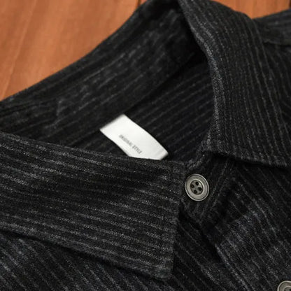 Brano Striped Denim Jacket – view 3