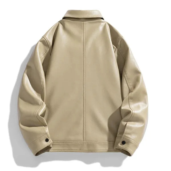 Khaver Vegan Leather Moto Jacket - view 3