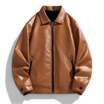 Khaver Vegan Leather Moto Jacket - view 4