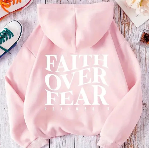 Faith Over Fear Hoodie - view 4