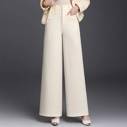 Amra high-waist wide-leg tailored trousers – view 4