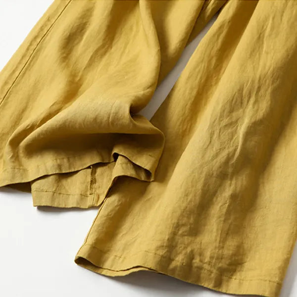 Bellamy High-Waist Wide-Leg Pants – Premium Comfort