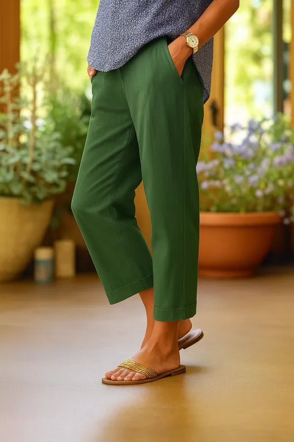 Solana Lightweight Straight-Leg Trousers for Men - view 4
