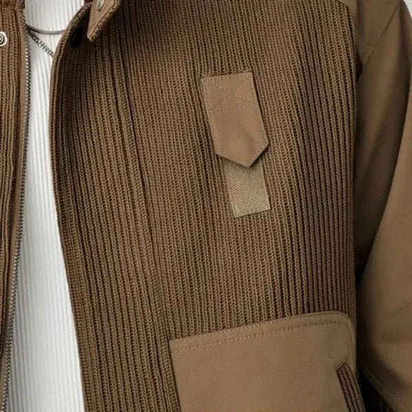 Draven Corduroy Patchwork Jacket - view 4