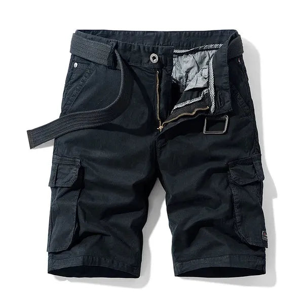 Arlo Premium Cotton Cargo Shorts – view 4