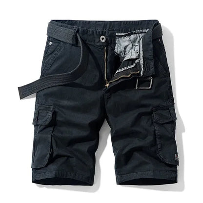 Arlo Premium Cotton Cargo Shorts – view 4