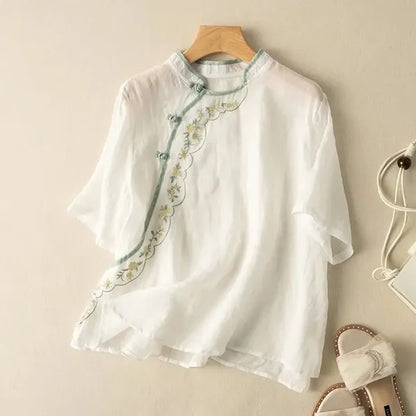 Brisa Linen Shirt – view 4