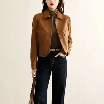 Romana Faux Leather Jacket - view 5