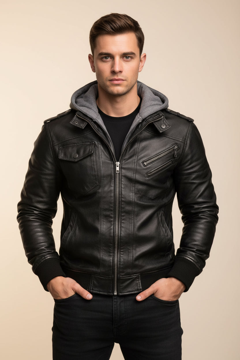 Zoren Leather Jacket