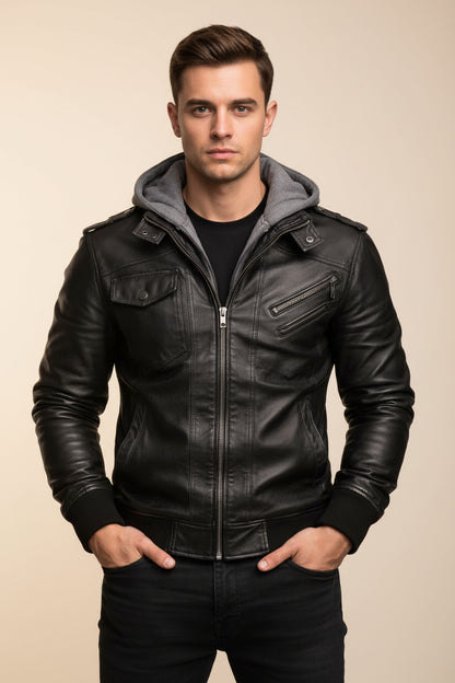 Zoren Leather Jacket