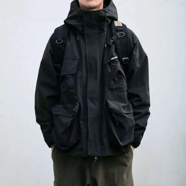 Vercos Water-Resistant Jacket with Hood - view 5