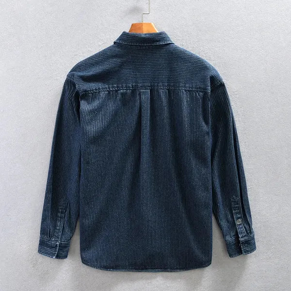 Brano Striped Denim Jacket – view 5