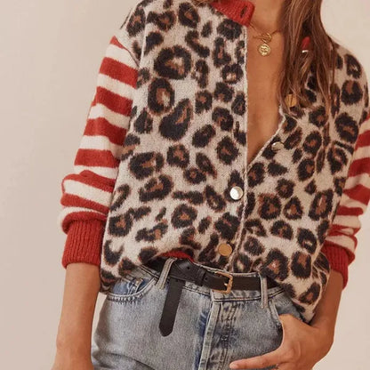 Ferocia Leopard Print Sweater - view 5