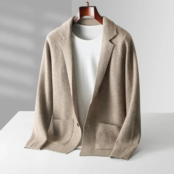 Mica Premium Wool-Blend Slim-Fit V-Neck Cardigan - view 5