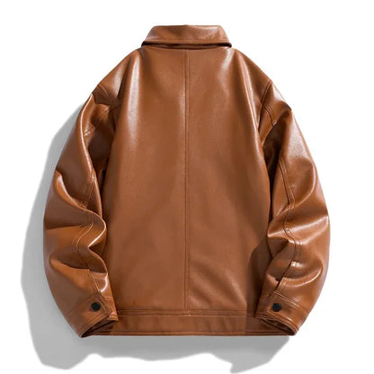 Khaver Vegan Leather Moto Jacket - view 5
