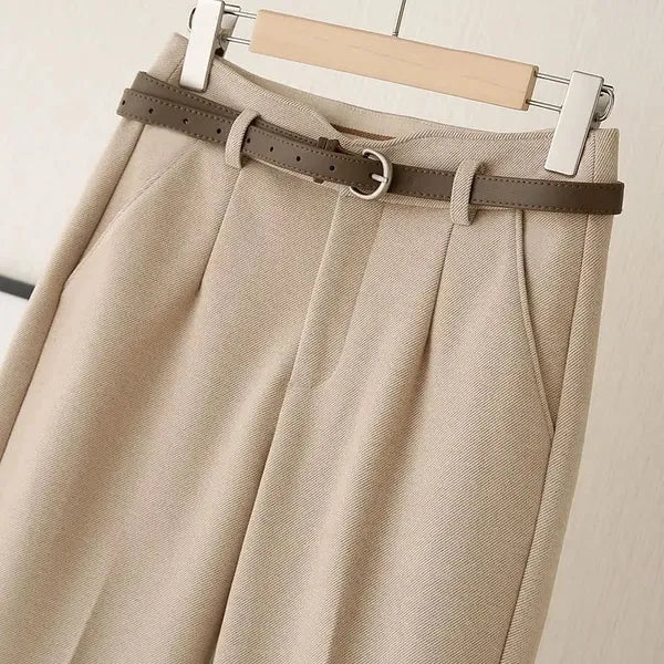 Millie High-Waisted Pleated Trousers - view 5