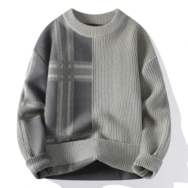Mevrick Plaid Knit Sweater - view 6