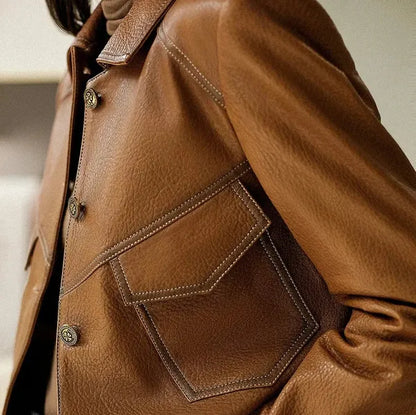 Romana Faux Leather Jacket - view 6