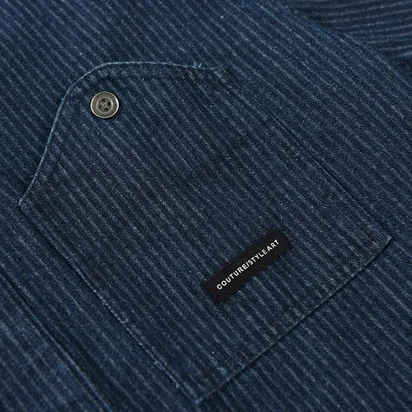 Brano Striped Denim Jacket – view 6