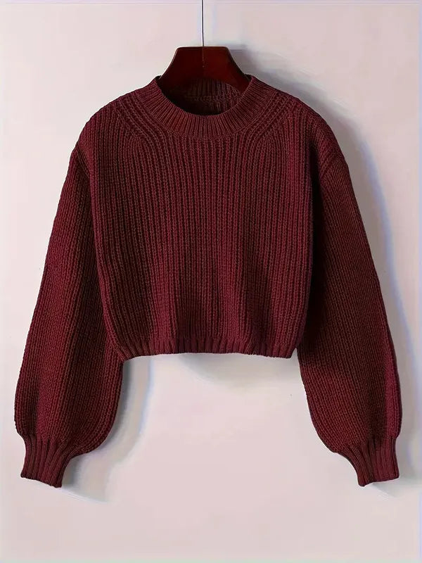 Viona Crop Sweater - view 6