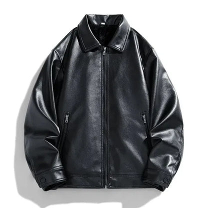 Khaver Vegan Leather Moto Jacket - view 6