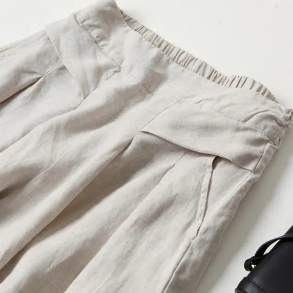 Bellamy High-Waist Wide-Leg Pants – Premium Comfort