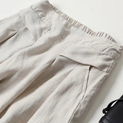 Bellamy High-Waist Wide-Leg Pants – Premium Comfort