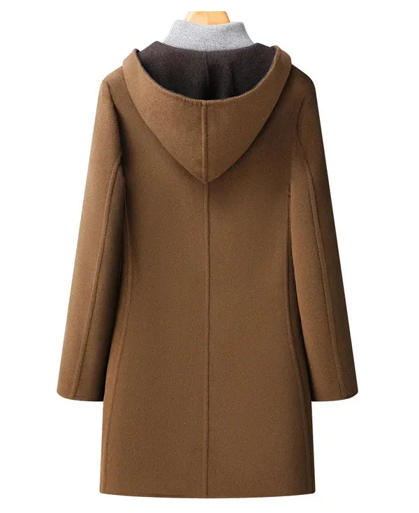 Wool Hooded Overcoat - view 6