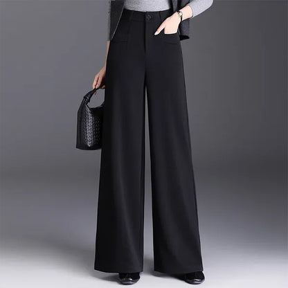 Amra high-waist wide-leg tailored trousers – view 6