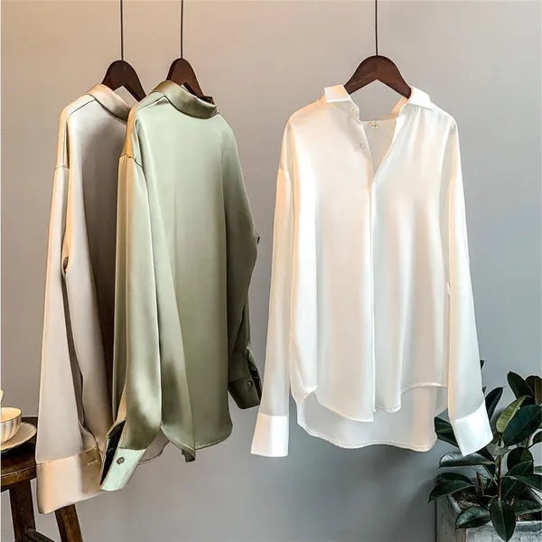Mirela Satin Shirt - view 6