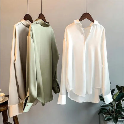 Mirela Satin Shirt - view 6