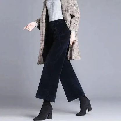 Rachael High-Waisted Corduroy Flare Pants - view 6
