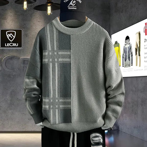 Mevrick Plaid Knit Sweater - view 7