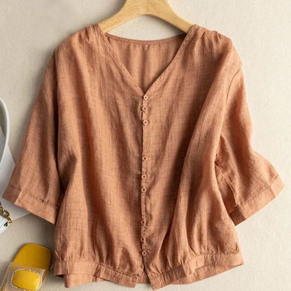 Zyla Cotton Blouse - view 7